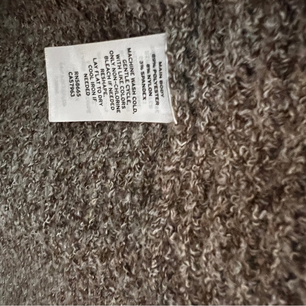 Caslon Brown Cardigan Sweater Open-Front Design Size Small - Picture 8 of 11